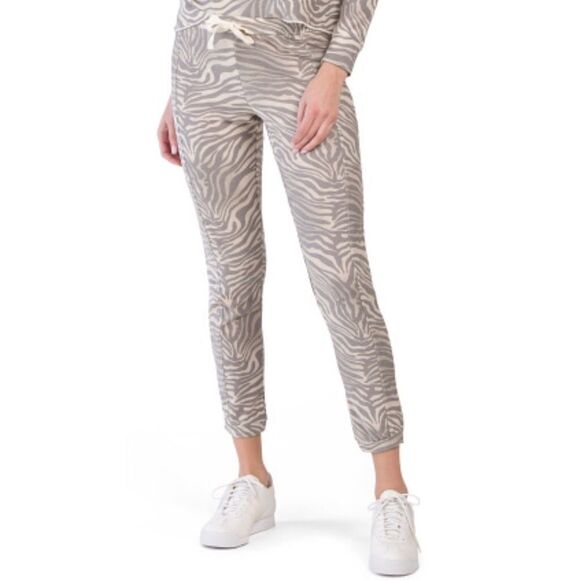 -Chaser Set Zebra Lounge Jogger and Top NWT - Picture 4 of 15